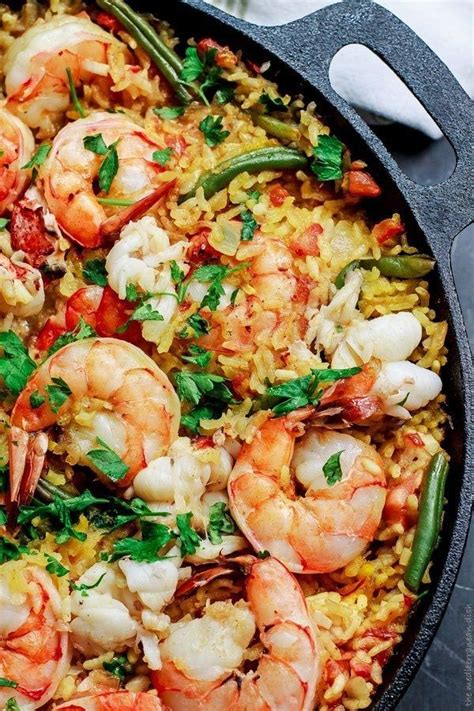 Seafood Paella Easy Paella Recipe Seafood Paella Recipe Seafood