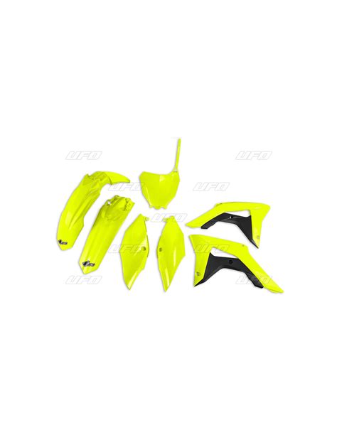 Kit Plastique UFO Jaune Fluo Honda CRF450R RX