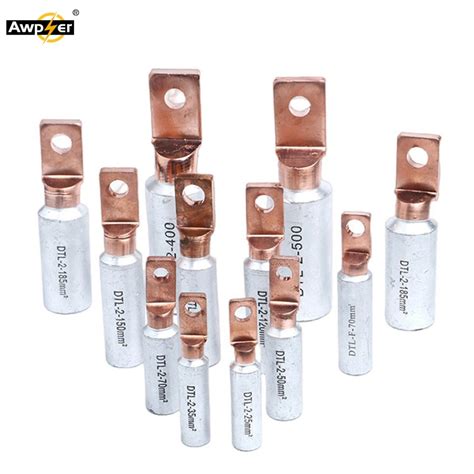 Dtl Square Head Crimping Bimetallic Lug Copper Aluminum Terminal