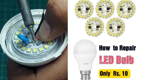 Ledbulb Dob Led How To Repair All LED Bulb At Home YouTube