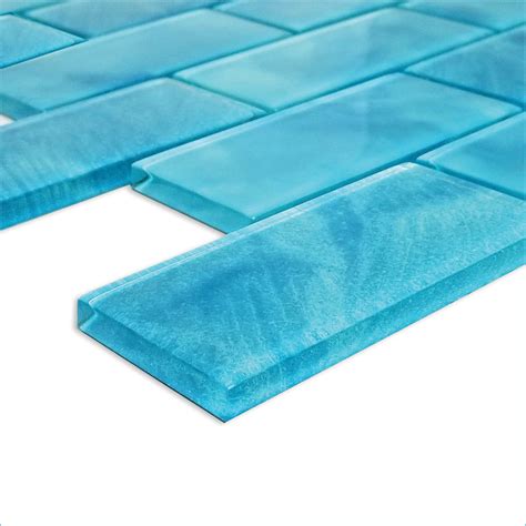 Stratus Aqua 2×4 Gs84896t7 By Artistry In Mosaics Pools And Surfaces