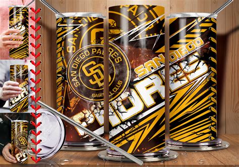 Digital Padres 20 Oz Tumbler Wrap — Taw Sublimation Store