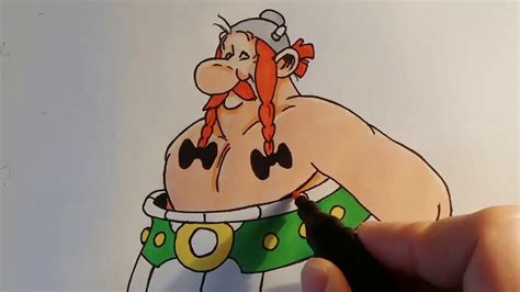 Comment Dessiner How To Draw Como Dibujar A Obelix Tuto Youtube