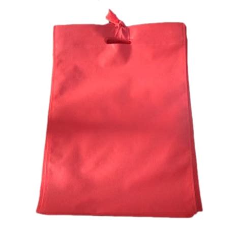 Red D Cut Non Woven Bag At Rs 133 Kilogram D Cut Non Woven Bags In