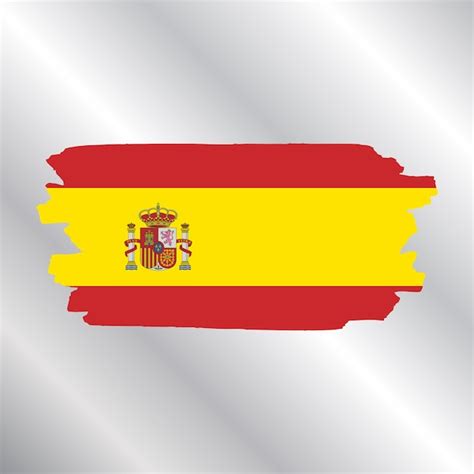 Premium Vector Illustration Of Spain Flag Template