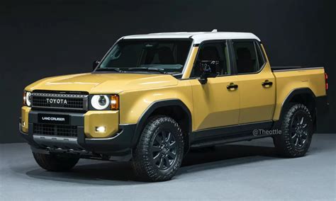 Toyota's all-new Land Cruiser Prado Imagined as a Bakkie