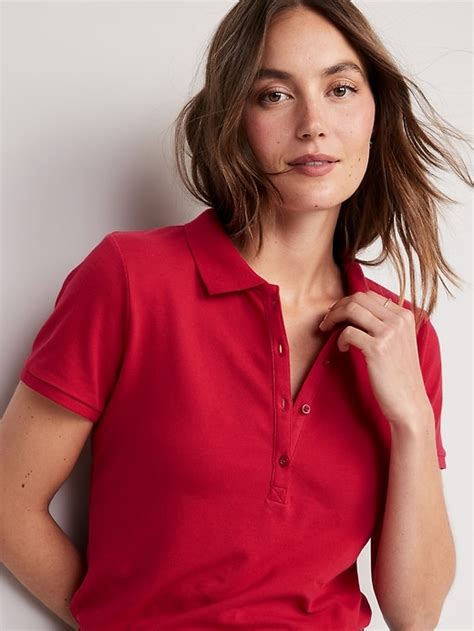 Uniform Pique Polo Shirt For Women Old Navy