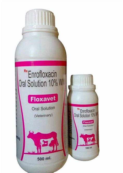 Enrofloxacin Oral Solution Treatment Antibacterial Packaging Type