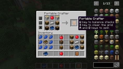 Overview - Portable Crafting - Mods - Projects - Minecraft CurseForge