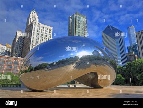 Chicago Illinois Usa June 23 2018 The Cloud Gate Also Known As