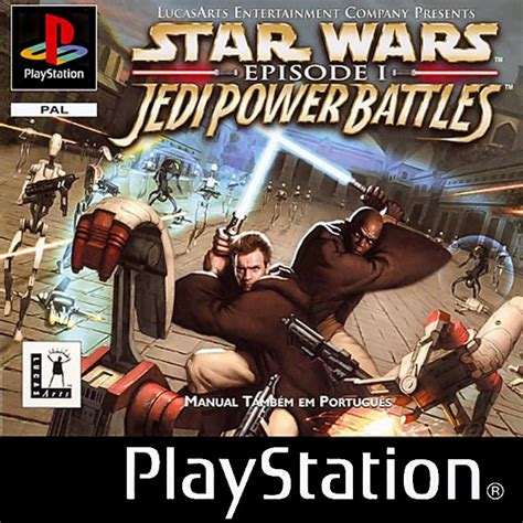 Star Wars Episode I Jedi Power Battles Boxarts For Sony Playstation