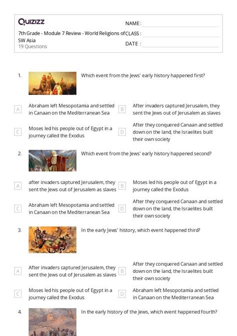 50 Early Mesopotamia Worksheets For 7th Class On Quizizz Free