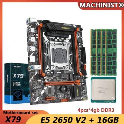 Buy Machinist X Motherboard With Intel Xeon E Cpu And Ddr Gb