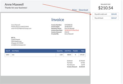 Web Dashboard Pass Credit Card Processing And ACH Fees To Your