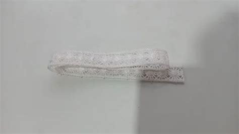 Mm White Polyester Gpo Lace For Textile Industry At Rs Meter In Surat