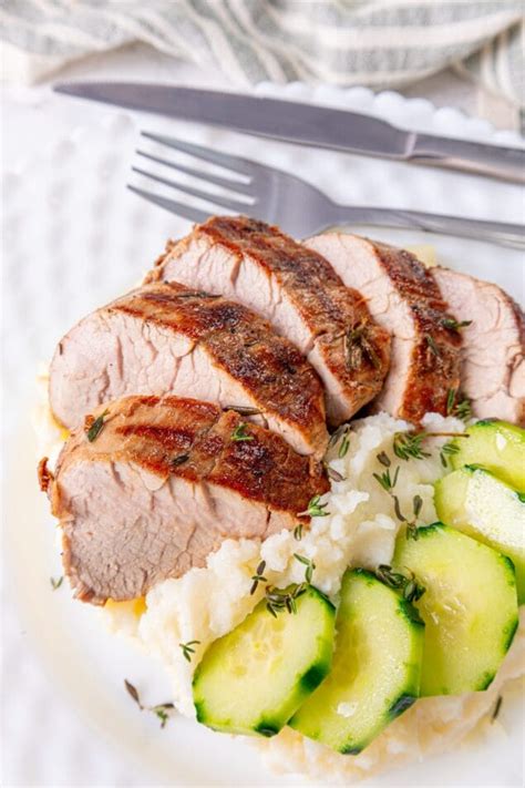 Grilled Pork Tenderloin Food Faith Fitness