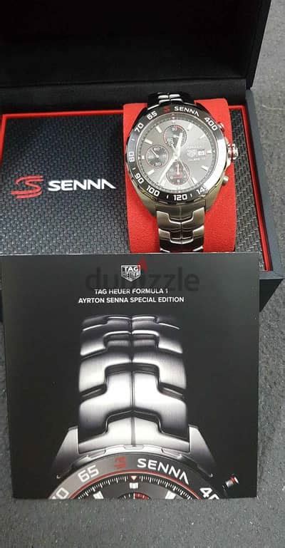 TAG HEUER FORMULA 1 AYRTON SENNA SPECIAL EDITION CALIBER 16 Jewelry