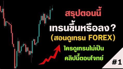 สอนวิธีดูเทรนในตลาด ฉบับละเอียดยิบบบ Forex Trend คือ Youtube