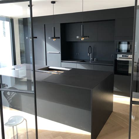 Plans De Travail En Granit Quartz Dekton Ou C Ramique Pour La Cuisine