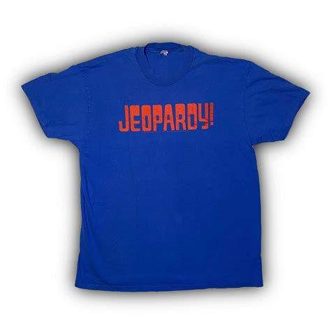 Russell Athletic Vintage Jeopardy 80s tee | Grailed