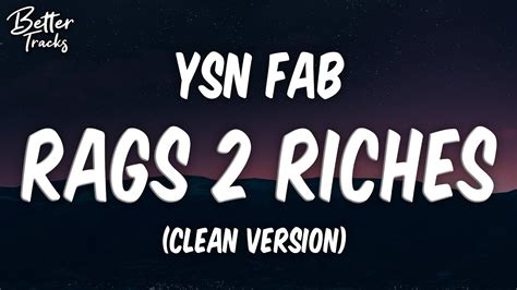 YSN Fab Rags 2 Riches Clean Rags 2 Riches Clean YouTube