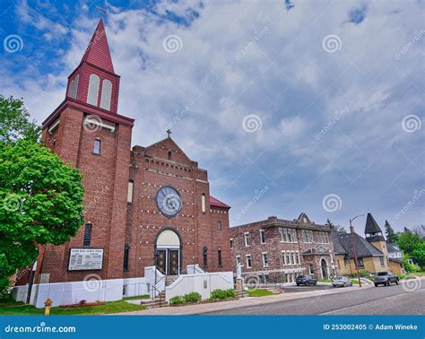 Sacred Heart Catholic And First Presbyterian Historic Churches In