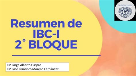 Resumen Del Segundo Bloque Ibc I Iovanny Cruz Ojeda Udocz