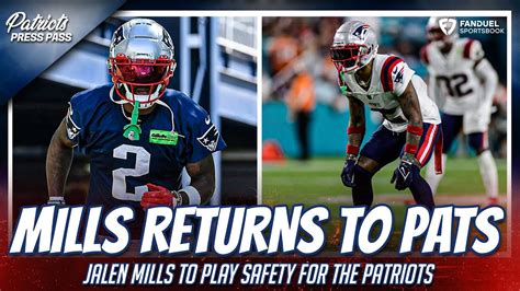 Patriots Bring Back Jalen Mills To Play Safety Reaction Youtube