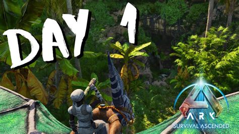 Claiming The Most Underrated Cave Day 1 On Ark Survival Ascended Small