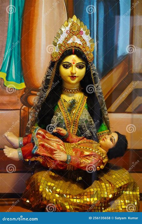 Statue of Sita Mata S Mom Image Stock Photo - Image of blessings, asia ...