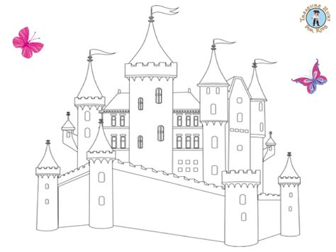 990 Collection Coloring Pages Princess Castle Latest - Coloring Pages Printable