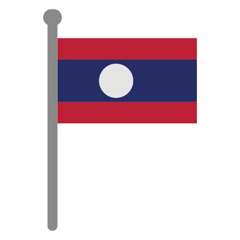 Laos Generic Flat Icon