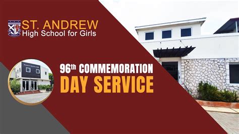 St Andrew High School For Girls Sahs 96th Commemoration Day