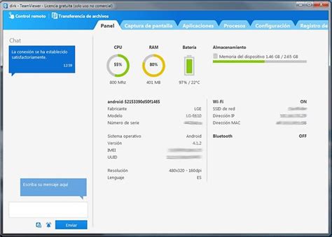 TeamViewer QuickSupport Control Remoto De Android