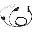 Amazon Two Wire Earpiece With Reinforced Cable For Motorola Radios