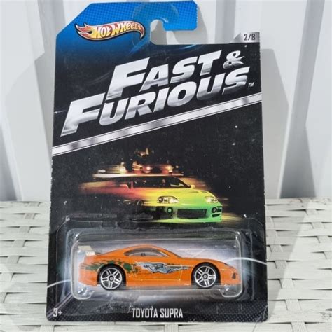 Jual Hotwheels Fast And Furious Toyota Supra Card Jadul Shopee Indonesia