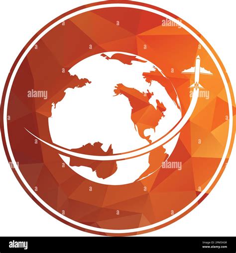 Travel Agency Vector Logo Template Holiday Logo Template Globe