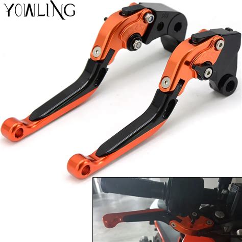 Motorcycle Handbrake Adjustable Brakes Clutch Lever Levers For KTM 990