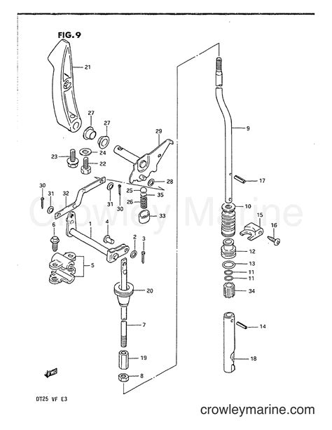 Clutch Two Stroke Outboard Dt Crowley Marine