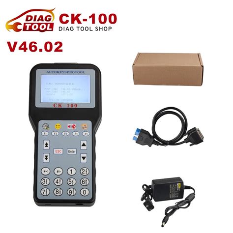 Newest V46 02 CK 100 CK100 Auto Key Programmer With 1024 Tokens CK100