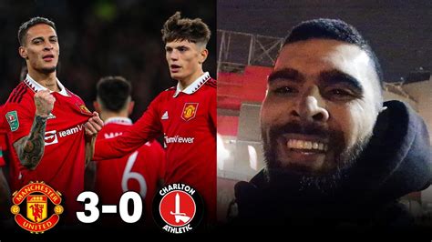 Man United 3 0 Charlton Mckola Reacts Youtube