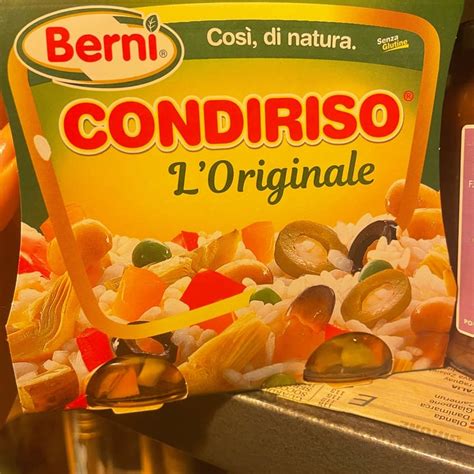 Berni Condiriso L Originale Review Abillion