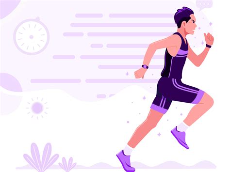 Running Men Athletic Sport vector illustration by Zain A' on Dribbble