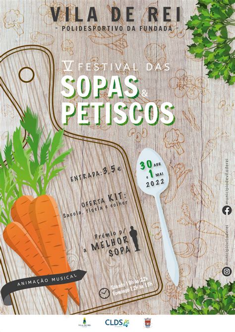 Festival Das Sopas E Petiscos Est De Regresso A Vila De Rei Not Cias