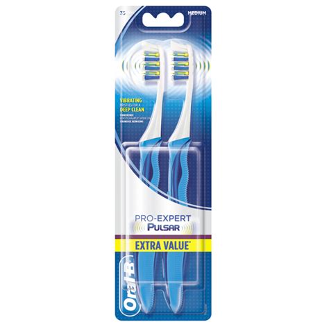 Oral B Pro Expert Pulsar Toothbrush Duo Medium 2 Stk 49 95 Kr