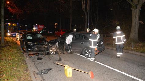 Autofahrer Ger T In Gegenverkehr Drei Verletzte Shz