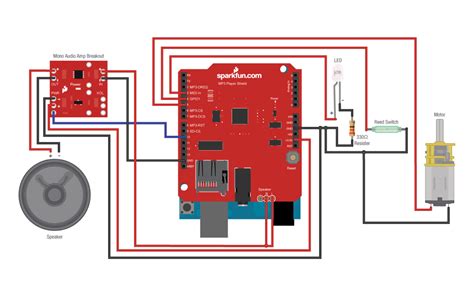 Mp3 Player Shield Music Box Sparkfun Learn