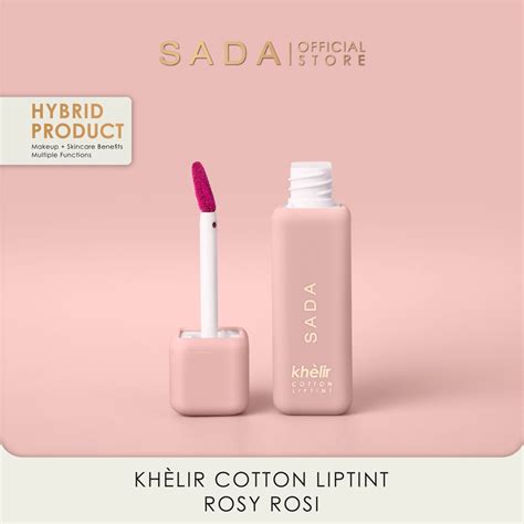 jual sada liptint khelir cotton liptint shopee indonesia