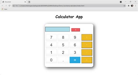 How To Make A Simple Calculator In Html And Javascript Images