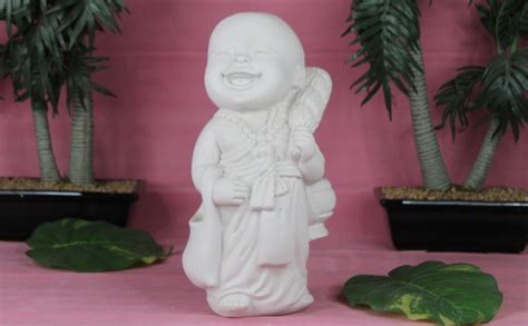 Wonderland Standing Baby Monk Buddha Statue Monk Statue Garden